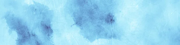 Paint Aquarel Spots Texture. Blue Sky Gradient