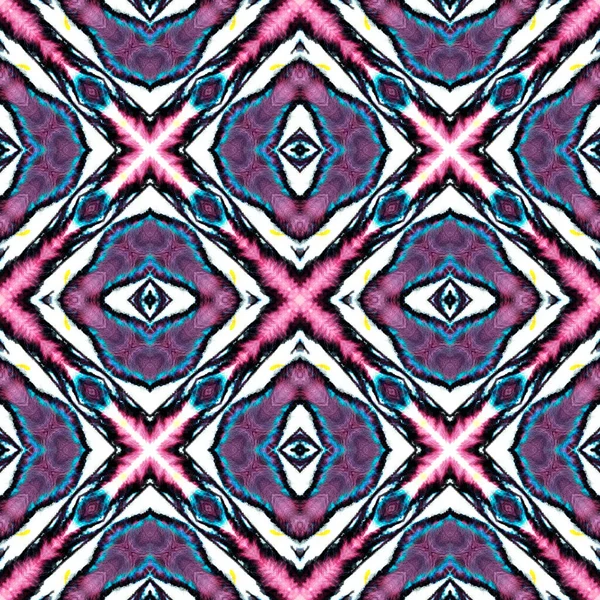 Watercolor American Native Navajo Pattern. — Stock Photo, Image