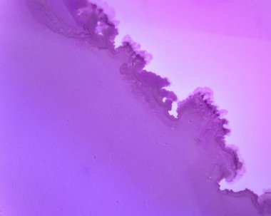 Ruhsal Su Şablonu. Alkol Mürekkebi Dalgası 