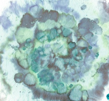 Boya sarmalı bağla. Mavi Gömlekli. Tye Boyası 