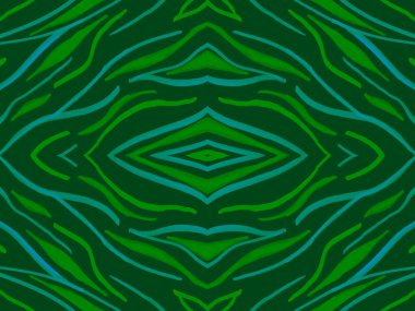 Kusursuz Etnik Düzen. Soyut Kabile Kumaşı 