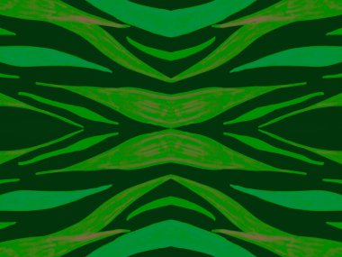 Kusursuz Etnik Düzen. Soyut Hayvan Kumaşı 