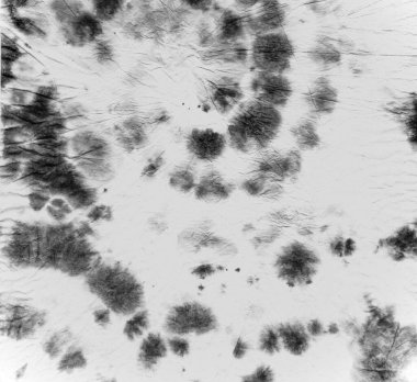 Boyalı kumaş. Beyaz Batik Gömlek. Soyut 