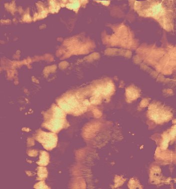 Psikedelik Çemberli Soyut Tasarım. Renk 