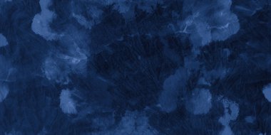 Su rengi boya dokusu. İndigo Denim Mürekkebi 