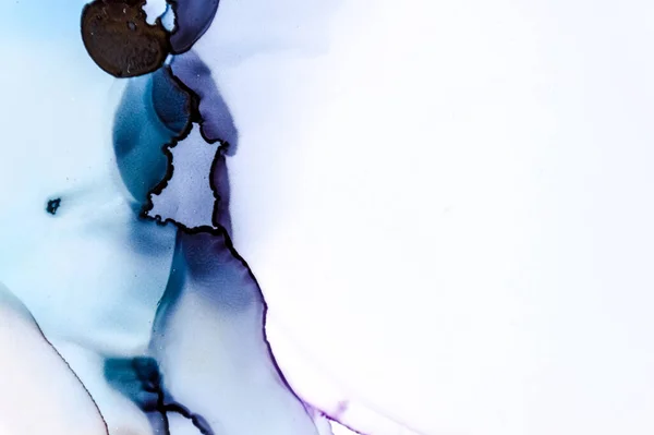 Marmor med Alkoholfärg. Färgtvätt — Stockfoto