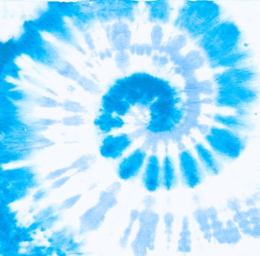 Soyut Mavi Girdap. Turkuaz Tekstil. 