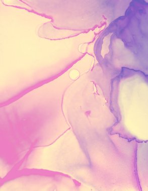 Düğün kartı tasarımı. Sarı Pastel Sıvı Sıvı. 