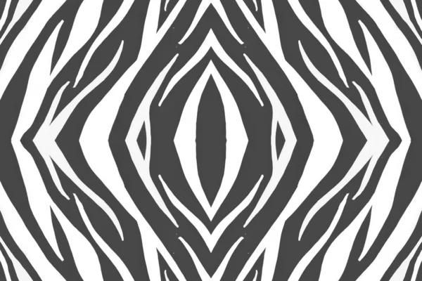 Listras Zebra sem costura. Banner animal de moda. — Fotografia de Stock