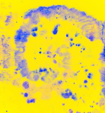 Boyalı kumaş. Pembe Sanatsal Gömlek. Soyut 