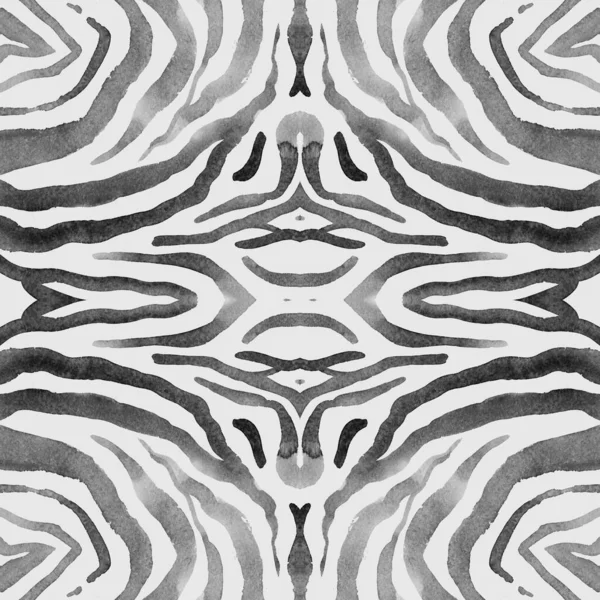 Seamless Zebra Texture. Camouflage Africa Fur. — Stock Photo, Image
