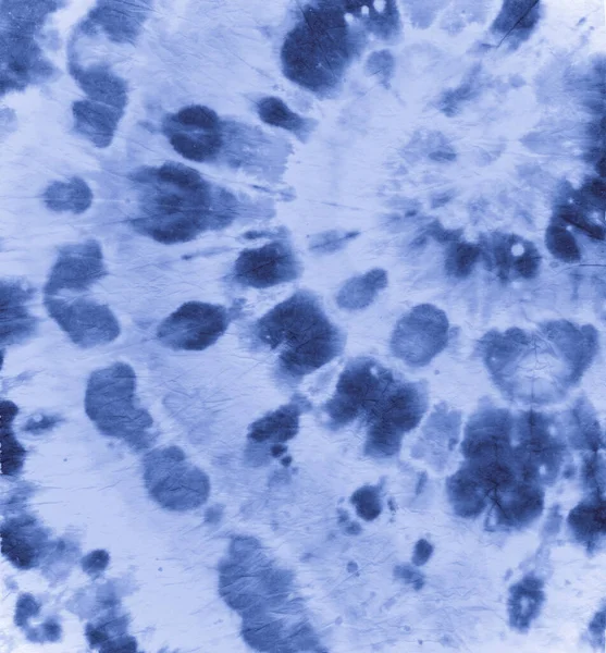 Indigo Tie Dye. Artistieke Liefde Achtergrond. — Stockfoto