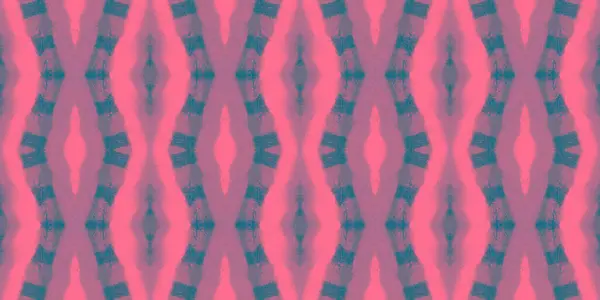 Aquarelle Ikat Textile. — Photo