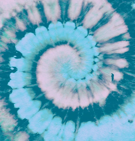 Arte redemoinho fundo. Grunge Turquesa Tye Dye — Fotografia de Stock