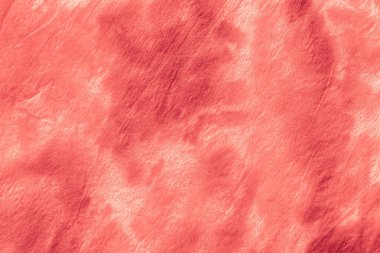 Yaşayan Mercan Ogee deseni. Dye Shibori 'yi bağla. 