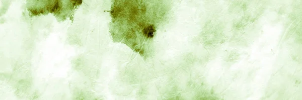 Pintura Aquarel Spots Textura. Corante de tinta verde relvado — Fotografia de Stock