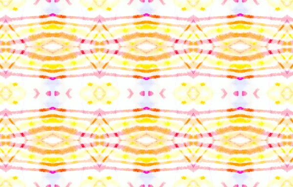 물색 Zigzag Ikat Pattern. — 스톡 사진
