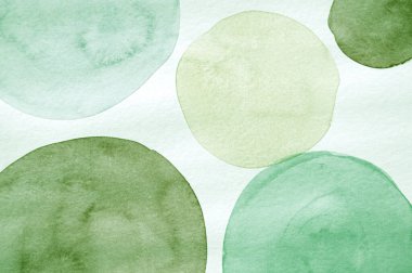 Beyaz Daireler elementleri. Dekoratif Radyal 