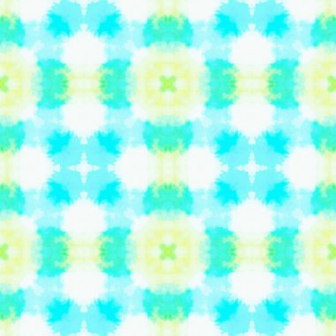 Suluboya Geometrik Döşeme. 