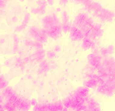 Pembe Spiral Boyama. Girdap Çoklu Stil. Batik. 