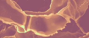 Mürekkep sarısı desen. Kırmızı Volkanik Etki. Turuncu Sanat 