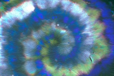 Psikedelik kravat boyası. Soyut Çember Arkaplanı. 