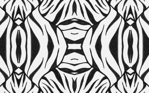 Seamless Zebra Pattern. Fashion Animal Banner.