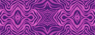 Etnik Tekstil Tasarımı. Kamuflaj Egzotik Dalga 