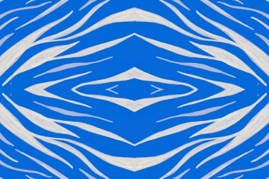 Kusursuz Hayvan Derisi. Mavi Afrika Duvar Kağıdı. 