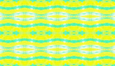 Suluboya Kaleydoskop Deseni. 