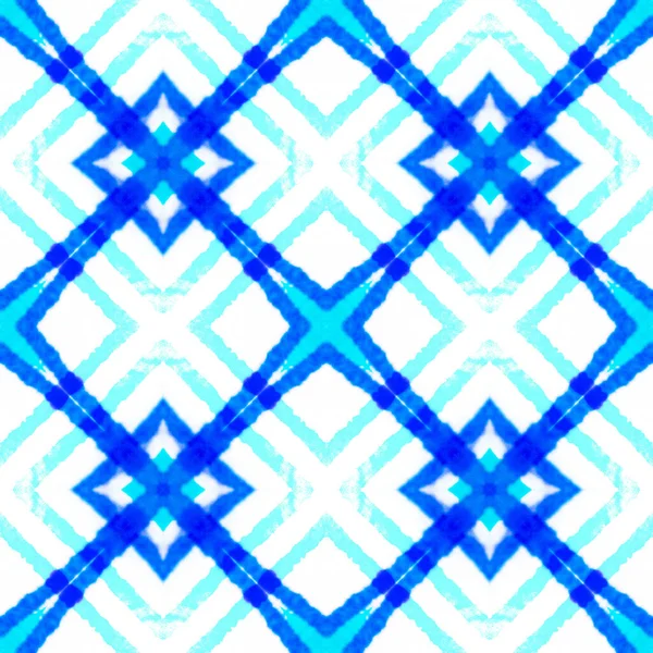 Ikat Art Seamless Patterm. — стоковое фото