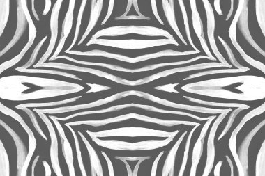 Kusursuz Zebra deseni. Soyut Afrika Bayrağı. 