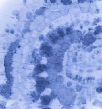 İndigo kravat boyası. Sanatsal Kalp Şablonu. Hippi. 