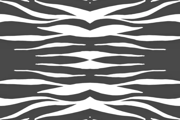 Naadloze Zebra Lines. Mode Afrikaanse textuur. — Stockfoto