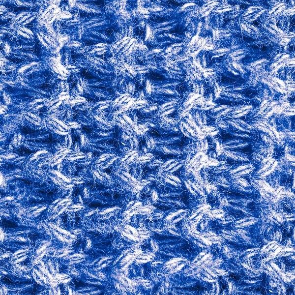 Bezešvé pletená tapeta. Jacquard Pattern. Indigo — Stock fotografie