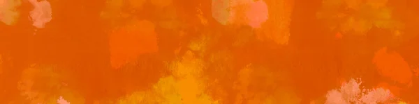 Abstract Aquarelle Painting. Autumn Orange Tie