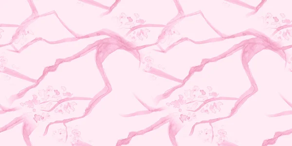 Bloem Chinees. Naadloze Sakura Illustratie. — Stockfoto