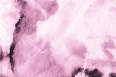 Rose Kirli Kaba Kağıt. Eski Suluboya Dökümcüsü. 