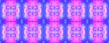 Suluboya Geometrik Döşeme. 