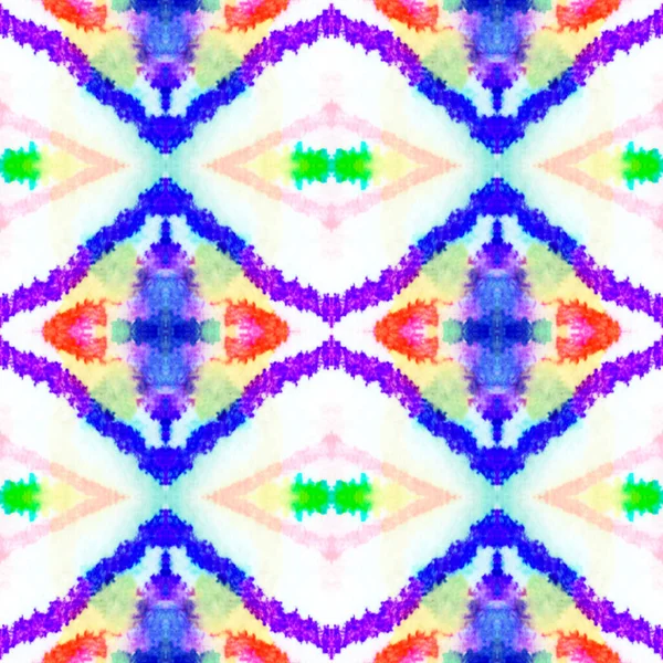 Watercolr Kaleidoscope Pattern. — Stock Photo, Image