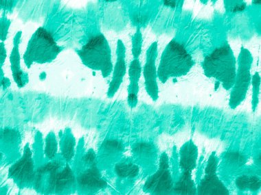 Turkuaz kravat boyası tasarımı. Zigzag Vintage Yazdırma. 