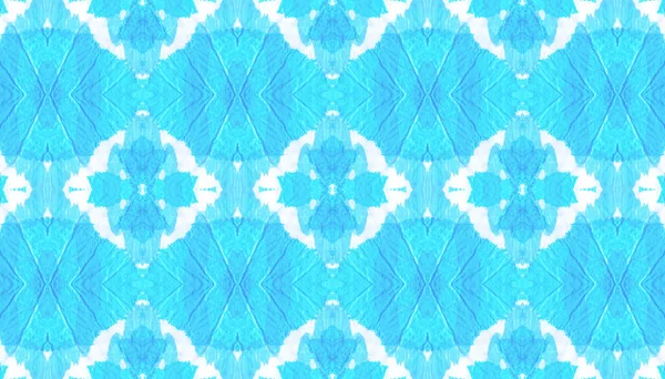 워터 컬러 Ikat Chevron Print. — 스톡 사진