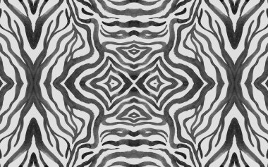 Kusursuz Zebra Çizgileri. Soyut Hayvan Tasarımı. 