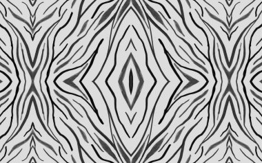 Kusursuz Zebra Çizgileri. Soyut Safari Tasarımı. 