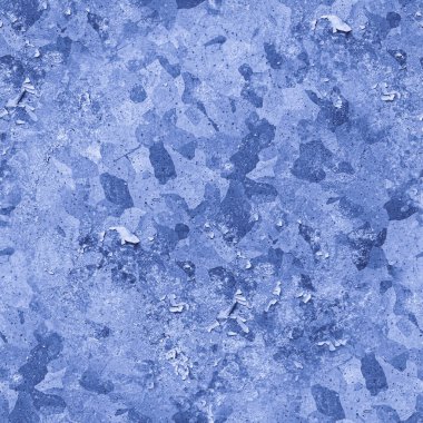 Eski Grunge dokusu. Mavi Boya Çizimi. 