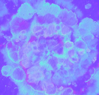 Pembe hippi tişörtü. Soyut girdap deseni. Renk 