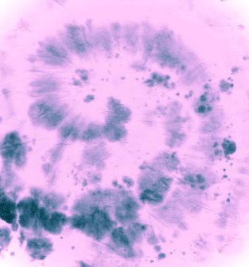 Boyalı tişört. Pembe Sanatsal Yazdırma. Tye Boyası 