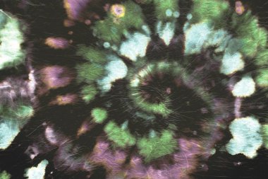 Suluboya su dokusu. Spiral Çoklu Yuvarlak. 