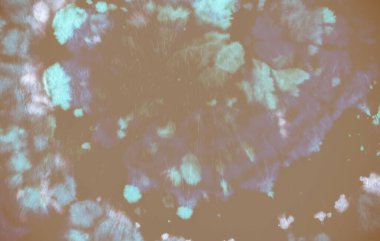 Boya desenli kravat. Mavi Sanatsal Kumaş. Çoklu 