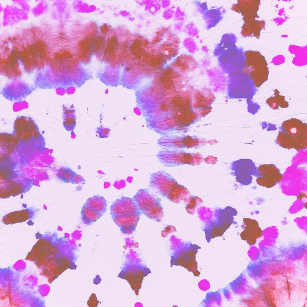 Boyalı Çember. Gökkuşağı Batik Kumaşı. Harika. 